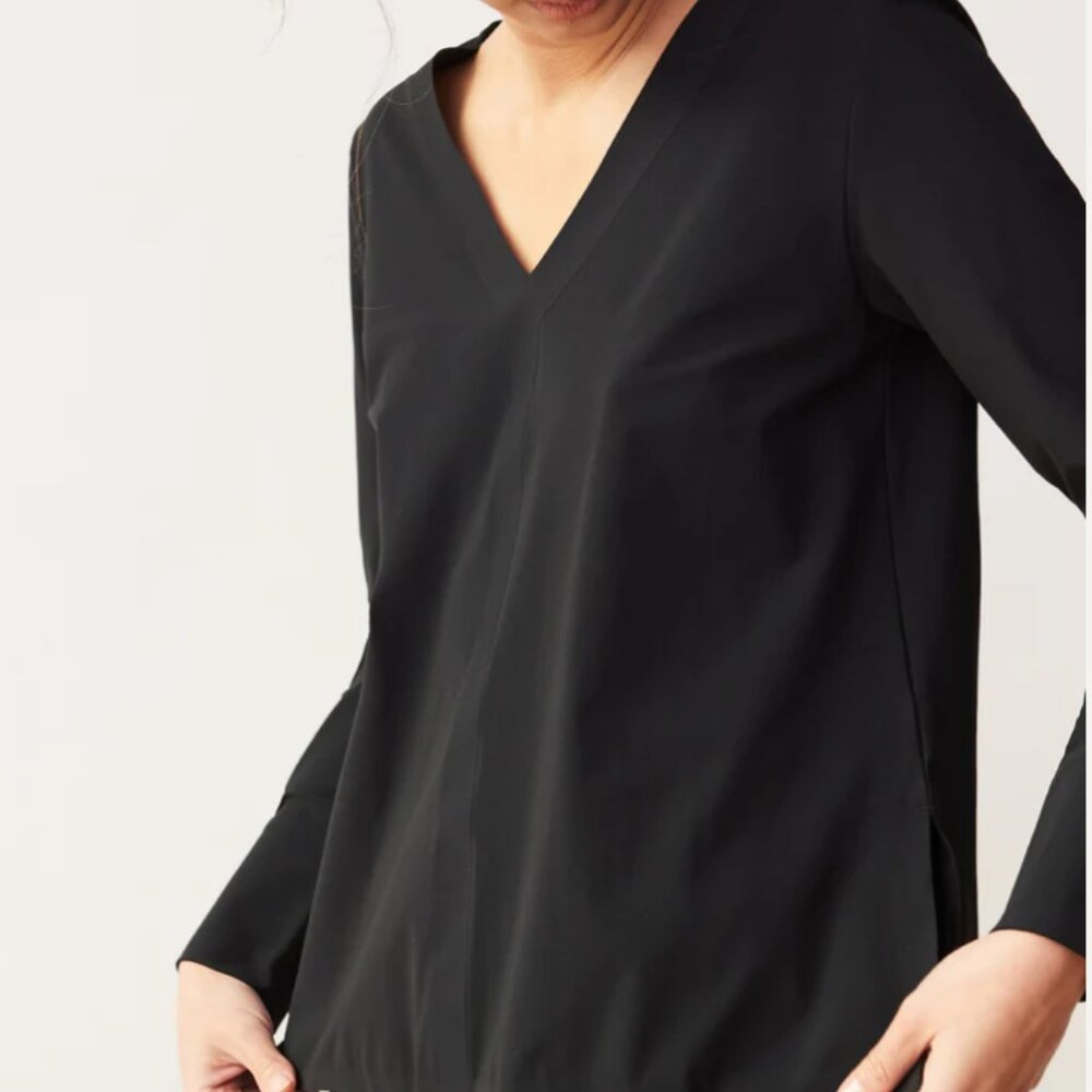 ADAY Something Tailored Shirt - Small, Navy
